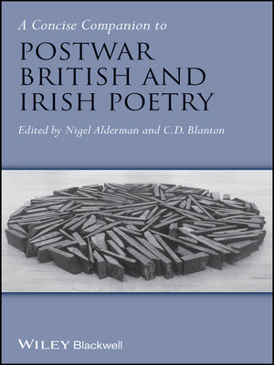 cover image of A Concise Companion to Postwar British and Irish Poetry